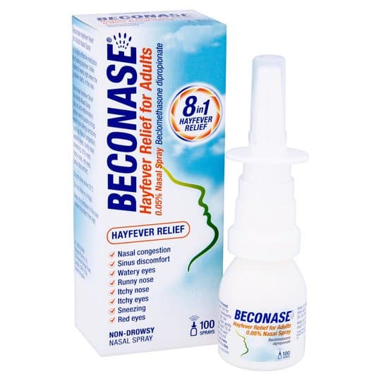 Beconase Hayfever Relief.