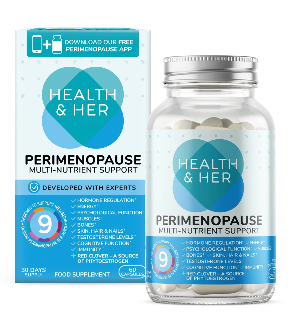 Health &amp; Her Perimenopause Multi-Nutrient Support Supplement