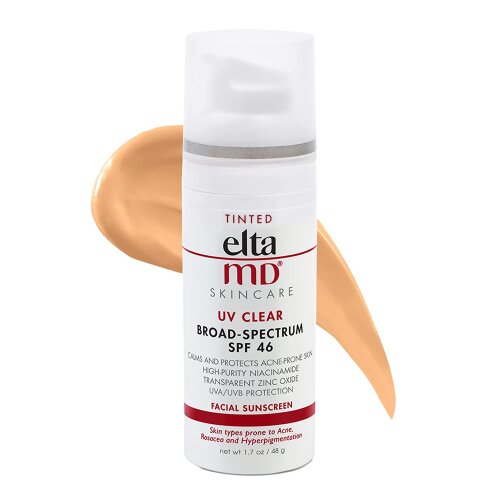 Tinted Sunscreen Cream with UV Protection SPF 46