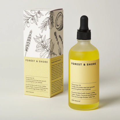 Thraive Natural Oil, 100% for nourishing and thickening hair