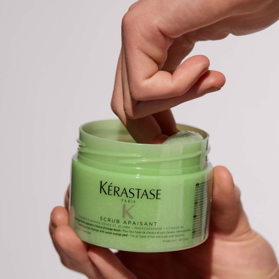Fusio-Dose Absolu Peeling" is a gentle scalp exfoliator
